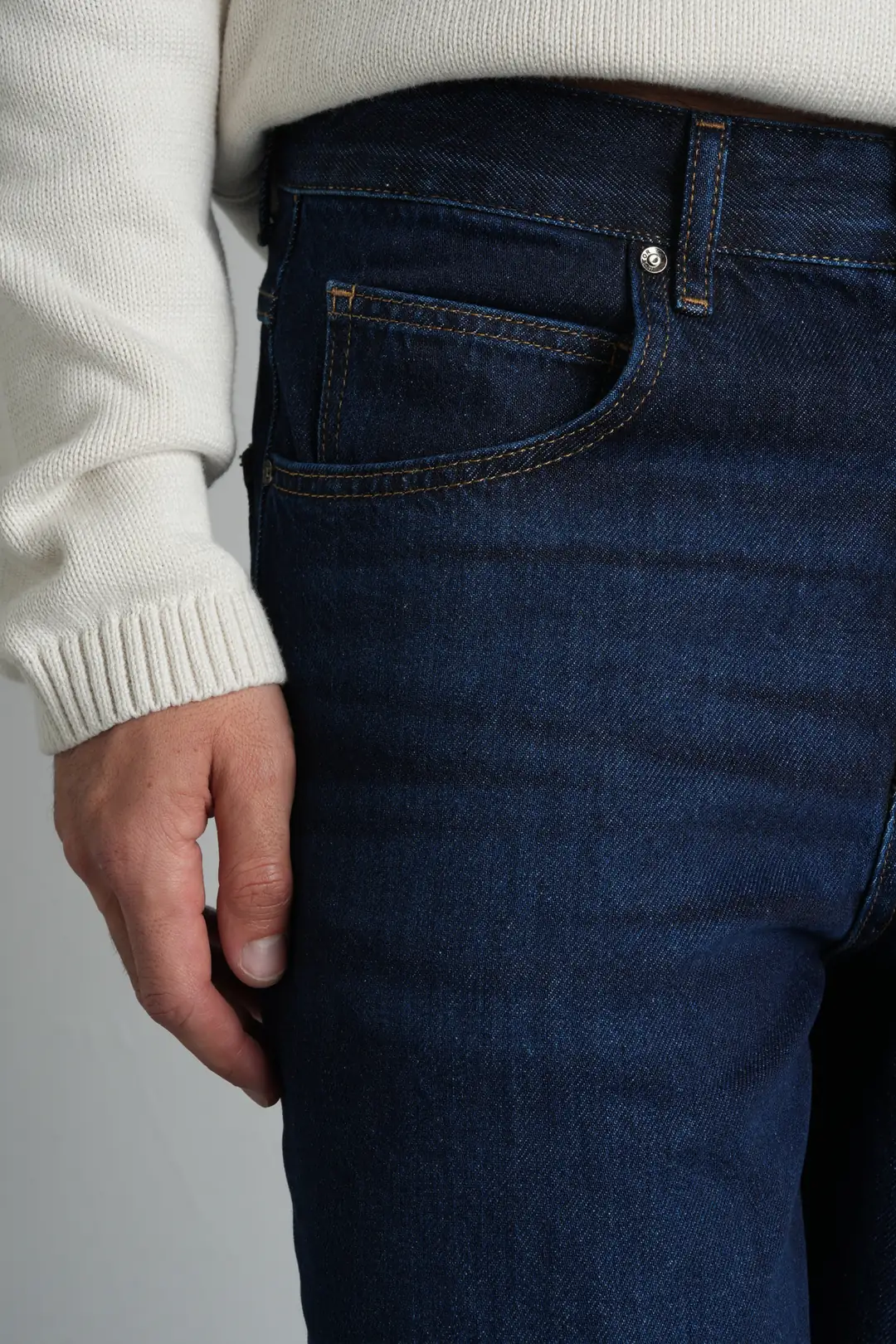 Wide Baggy Fit Normal Bel Erkek Jean Pantolon