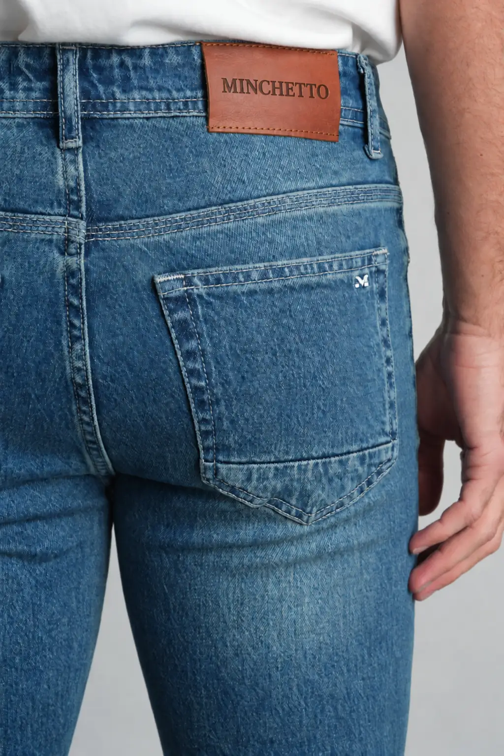 Yeşil Mavi Straight Fit Normal Bel Likralı Erkek Jean Pantolon