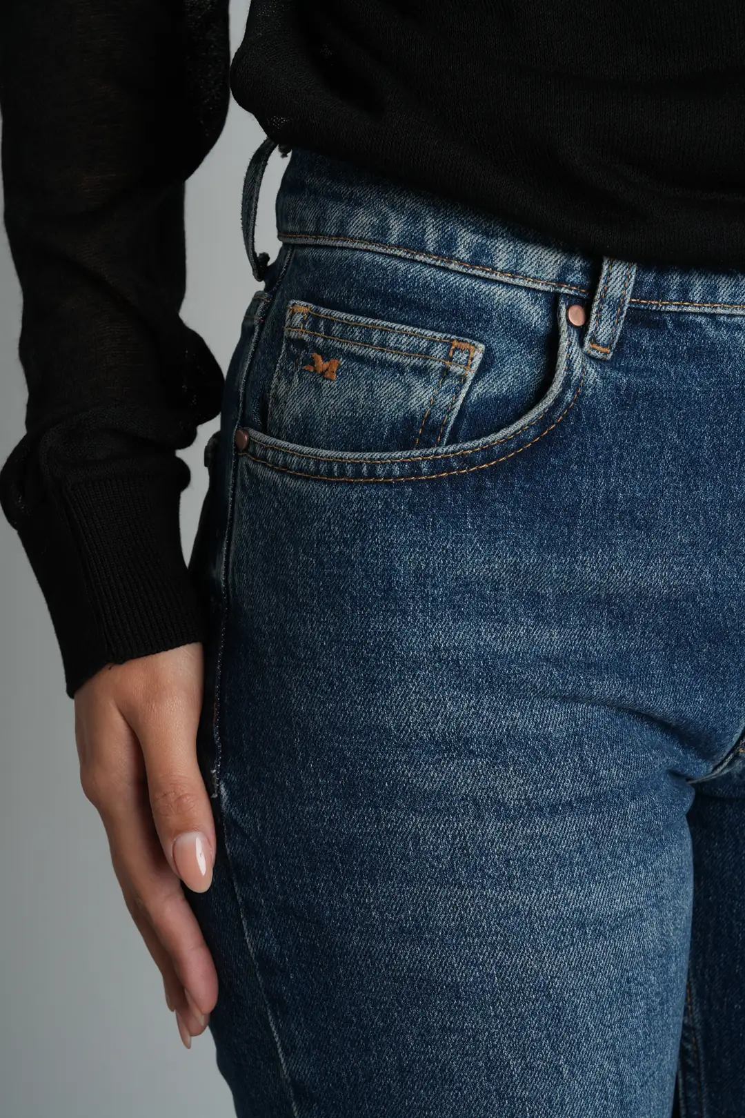 Mavi Straight Fit Normal Bel Likralı Kadın Jean Pantolon
