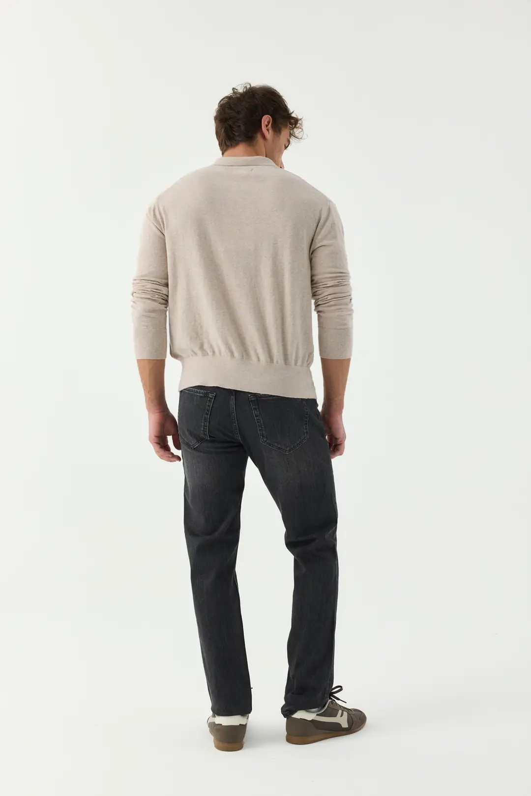 7020 - Erkek Slim Straight Fit Normal Bel Düz Paça Jean Pantolon