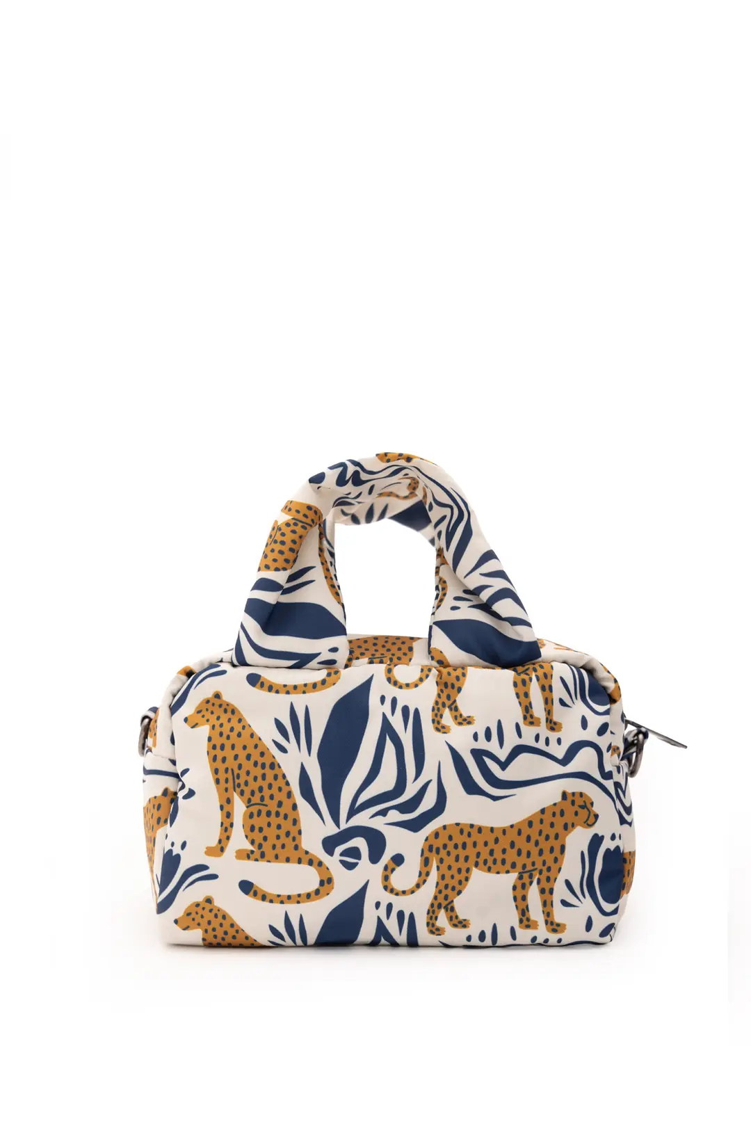Nova Mini Safari Leopar Desenli El ve Omuz Çantası