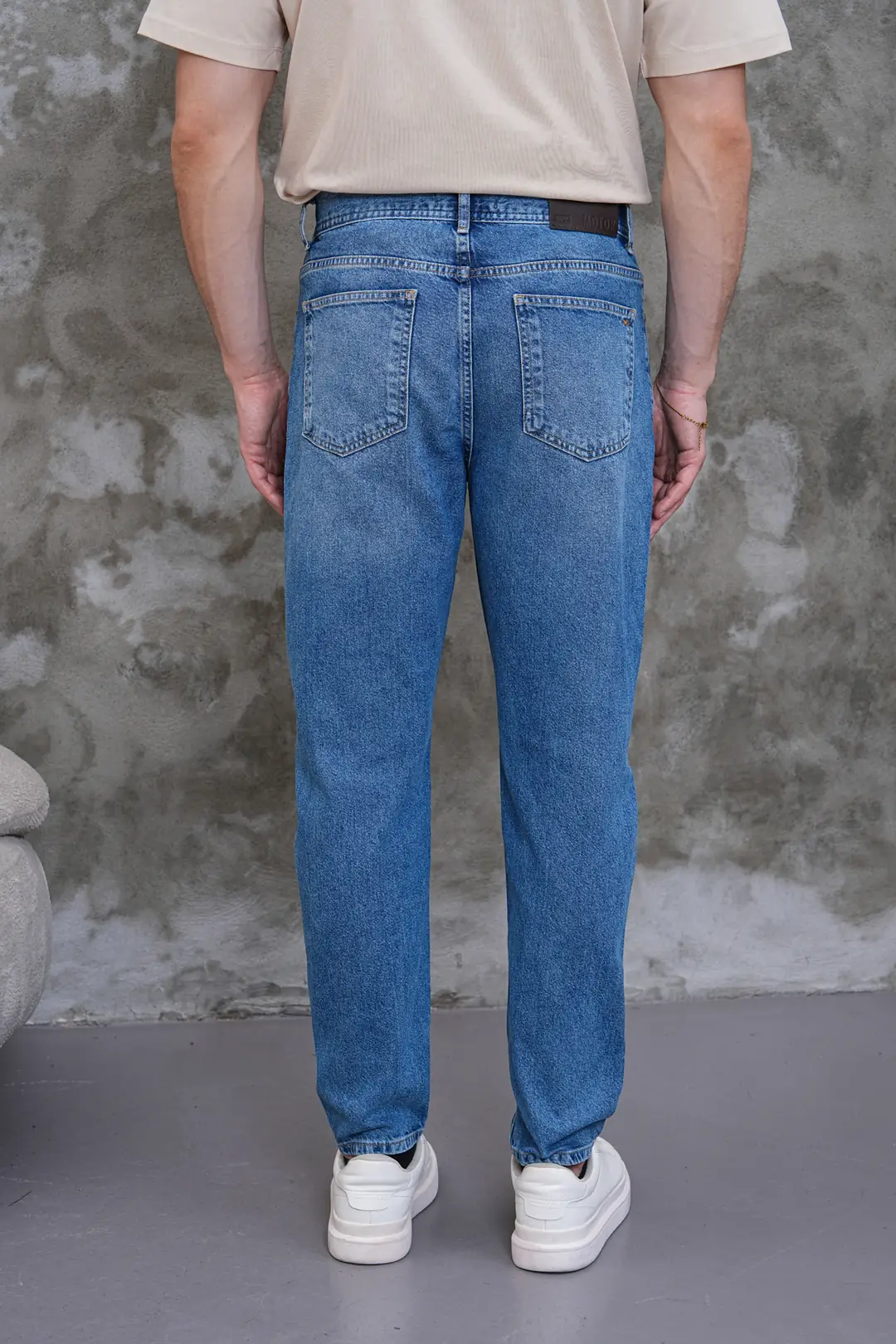 7007 - Erkek Normal Bel Tapered Fit Jean Pantolon