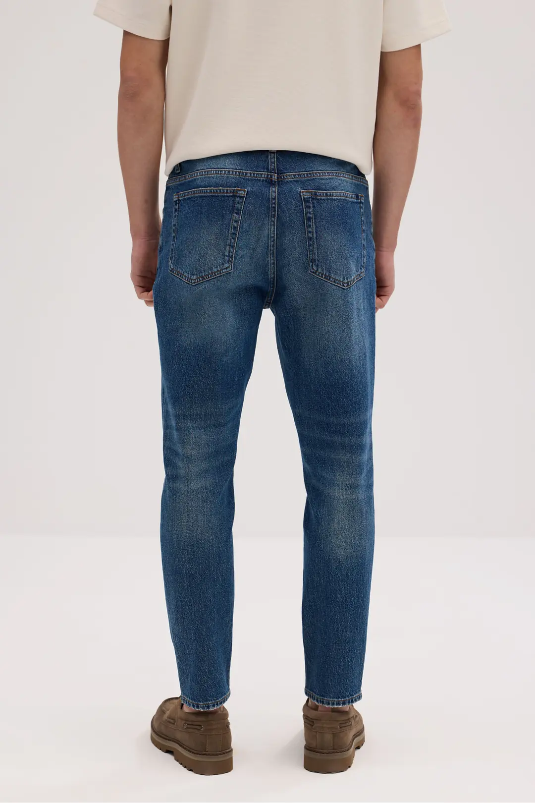 Carrot Günlük Erkek Strech Normal Bel Taşlamalı 5 Cep Rahat Denim Jean Kot Pantolon