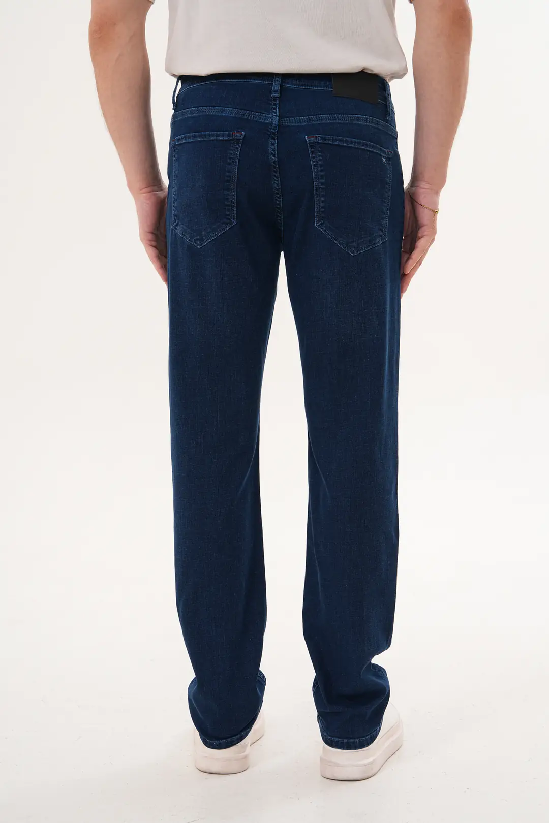 7151 - Erkek Normal Bel Straight Fit Boru Paça Jean Pantolon