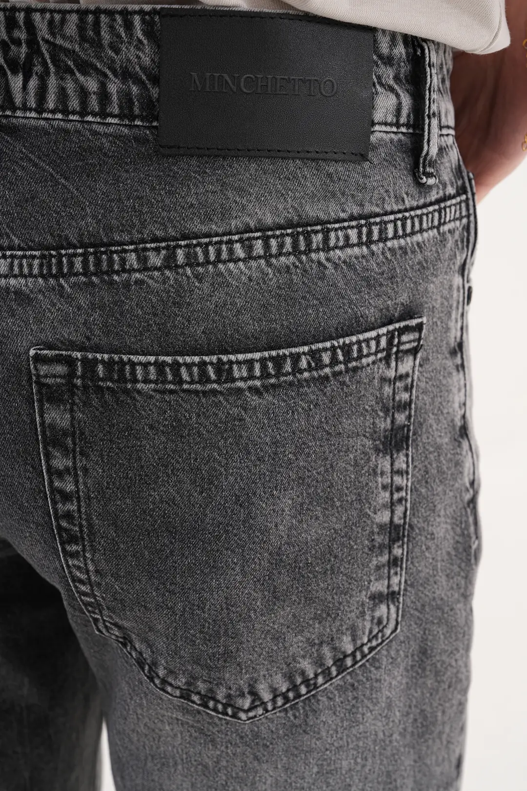 7006 - Erkek Normal Bel Straight Fit Boru Paça Jean Pantolon