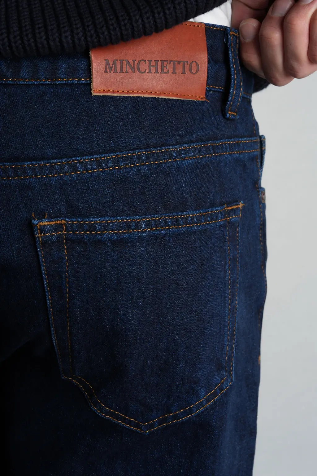 Koyu Mavi Straight Fit Normal Bel Pamuklu Erkek Jean Pantolon