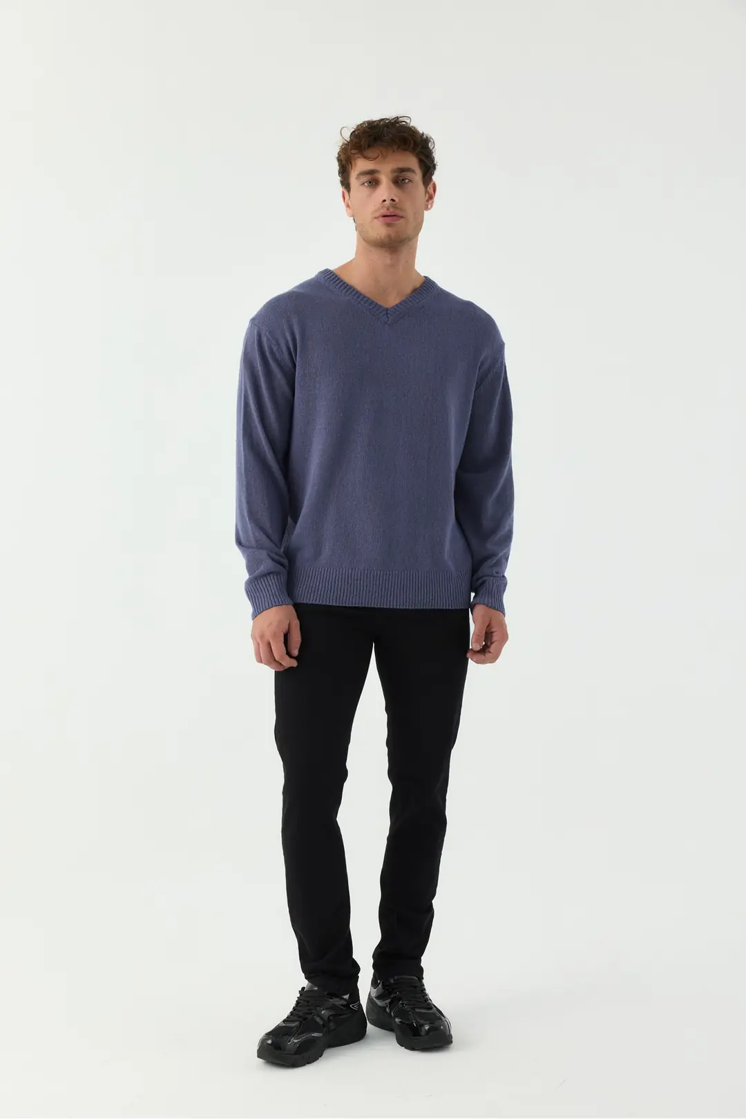 Ürün görseli: Slim Tapered Erkek Siyah Normal Bel 5 Cep Denim Jean Kot Pantolon