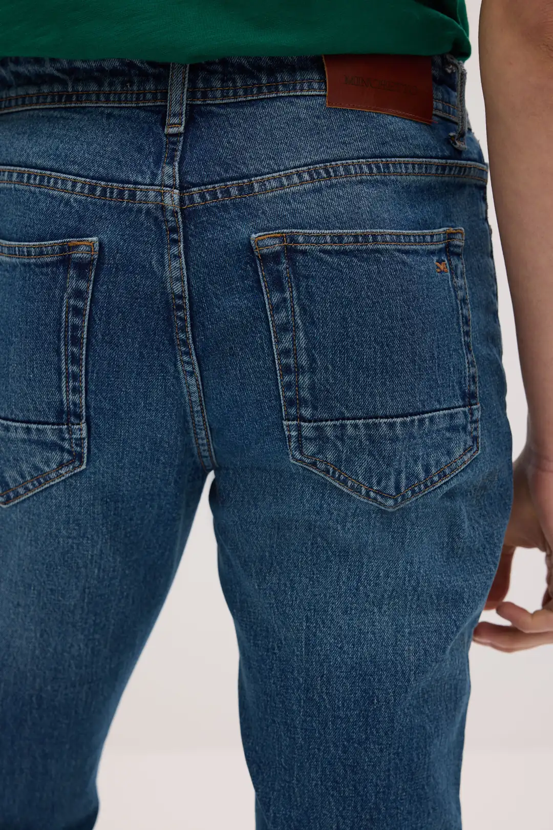 7002 - Erkek Straight Fit Normal Bel Jean Kot Pantolon