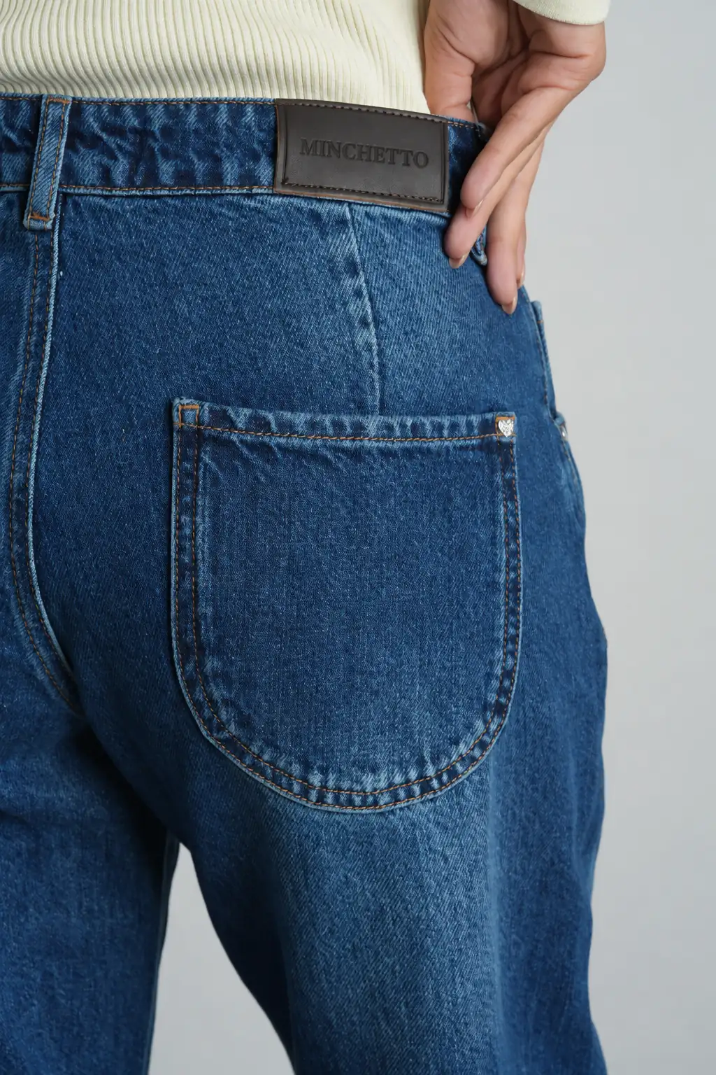 Mavi Balloon Fit Normal Bel Pamuklu Kadın Jean Pantolon