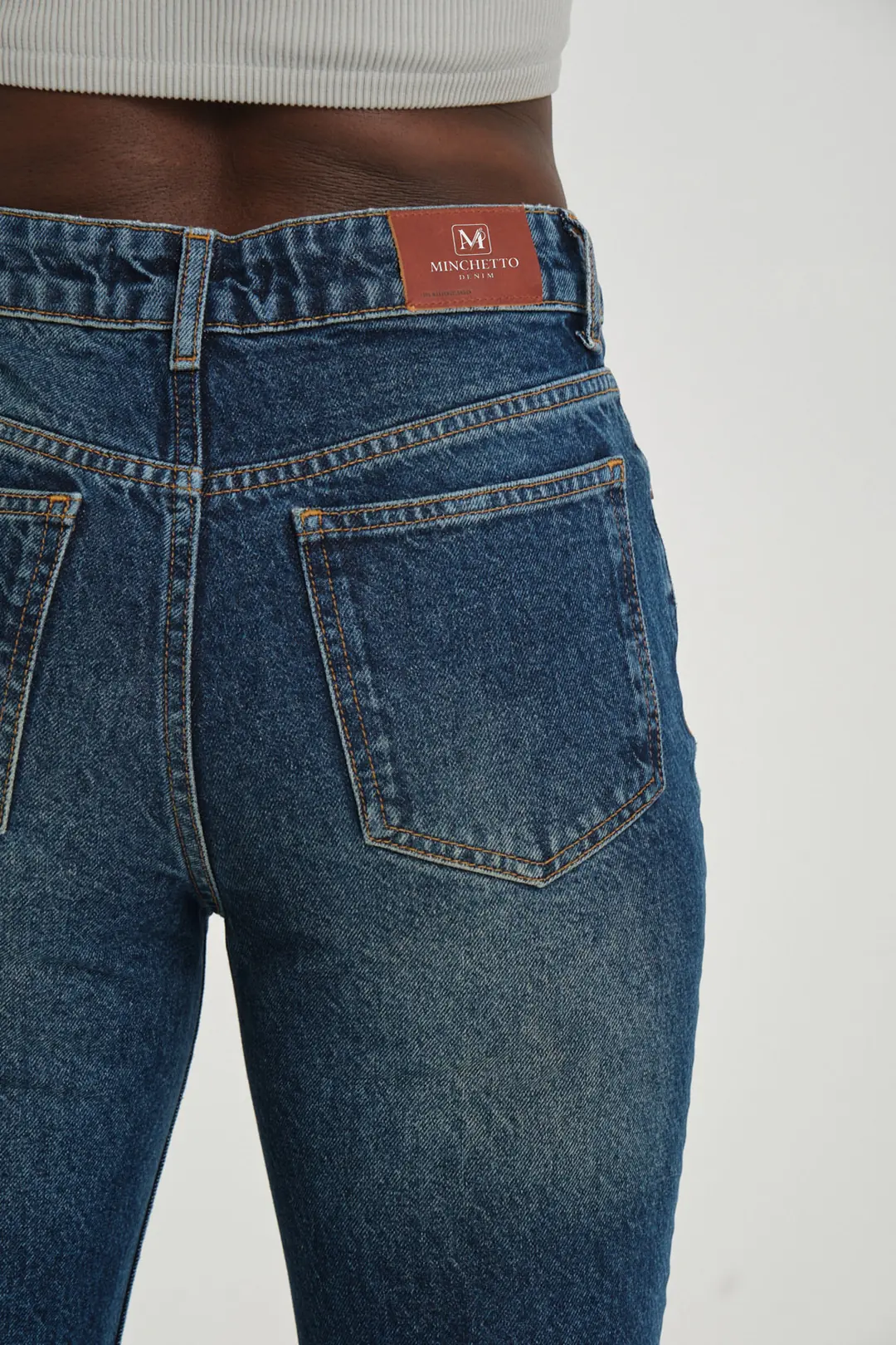 Flare Kadın Mavi Normal Bel 5 Cep Denim Jean Kot Pantolon