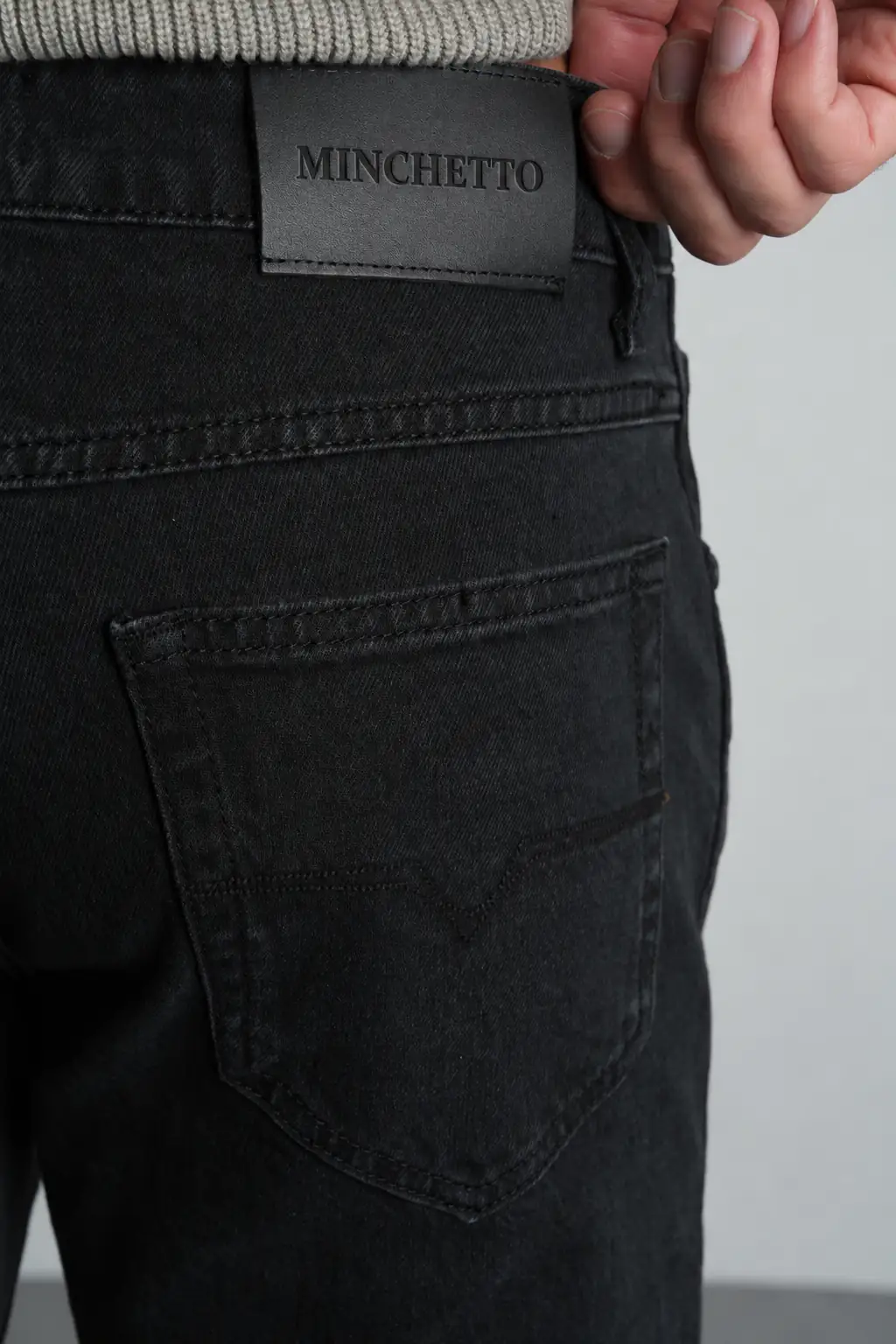 Siyah Straight Fit Normal Bel Likralı Erkek Jean Pantolon