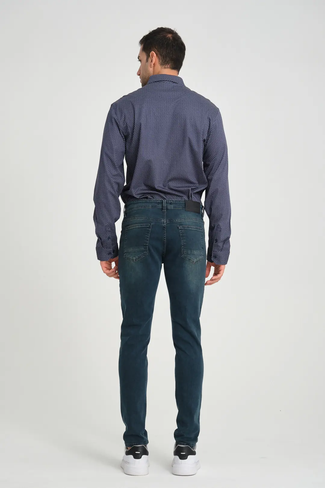 Slim D303 Günlük Erkek Straight Strech Jean Normal Bel Young 5 Cep Kot Pantolon