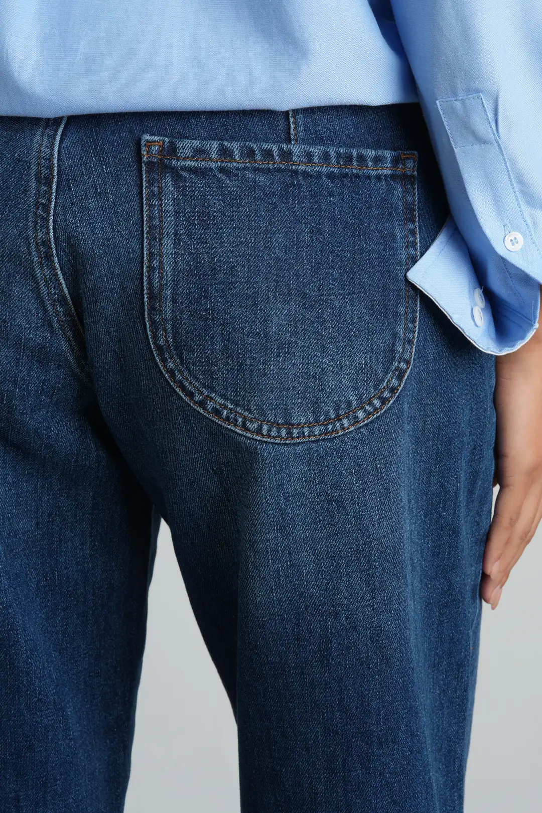 Mavi Balloon Fit Normal Bel Pamuklu Kadın Jean Pantolon
