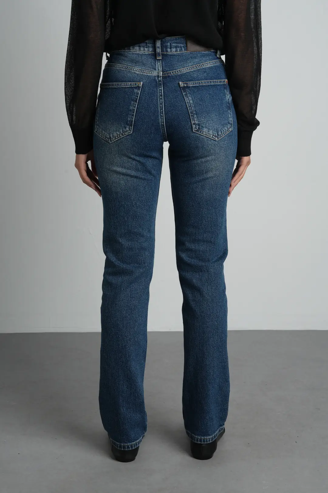 Mavi Straight Fit Normal Bel Likralı Kadın Jean Pantolon