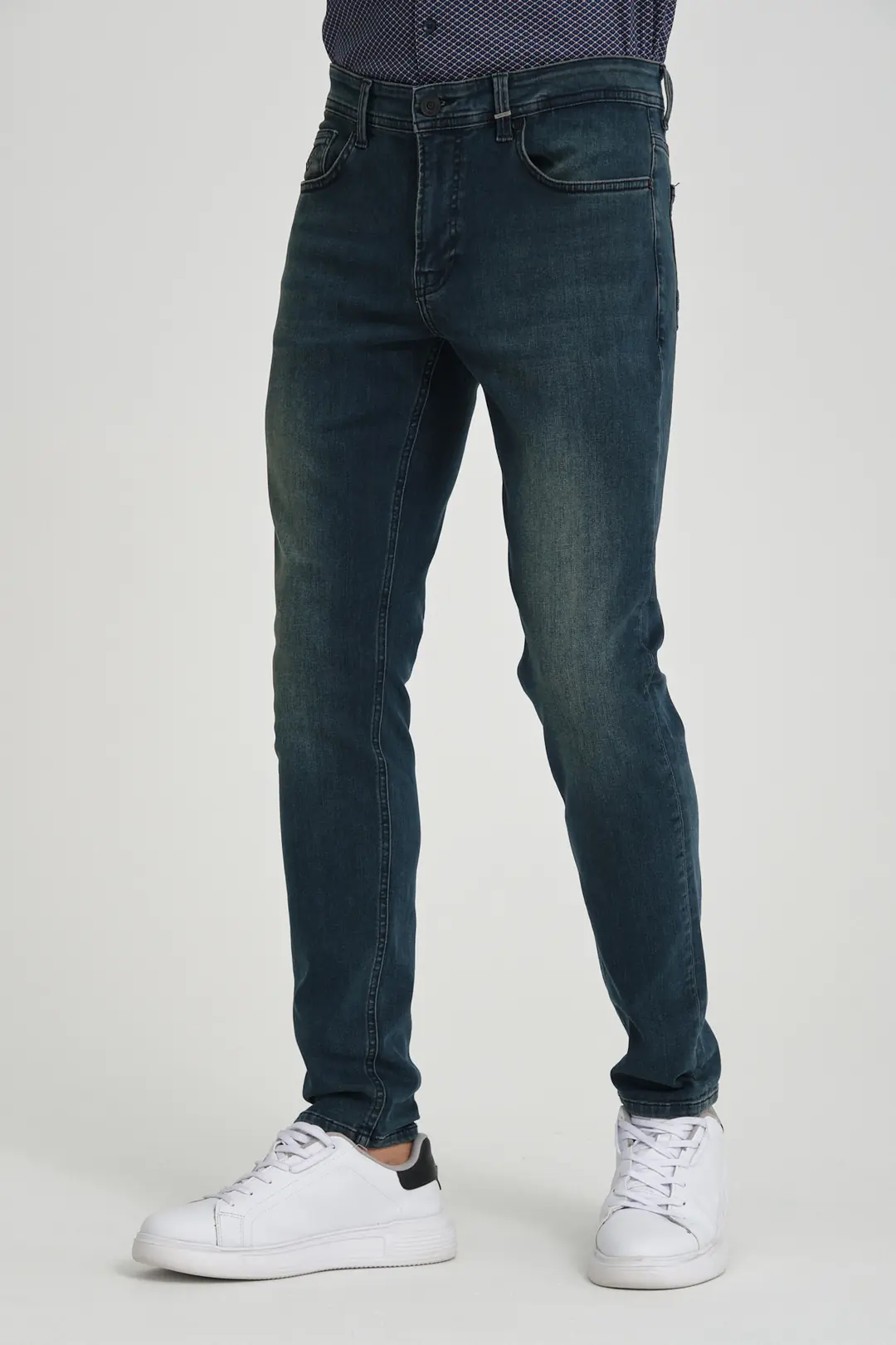Slim D303 Günlük Erkek Straight Strech Jean Normal Bel Young 5 Cep Kot Pantolon