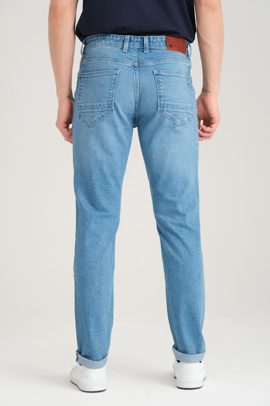 Slim D268 Günlük Erkek Straight Strech Jean Normal Bel Young 5 Cep Kot Pantolon