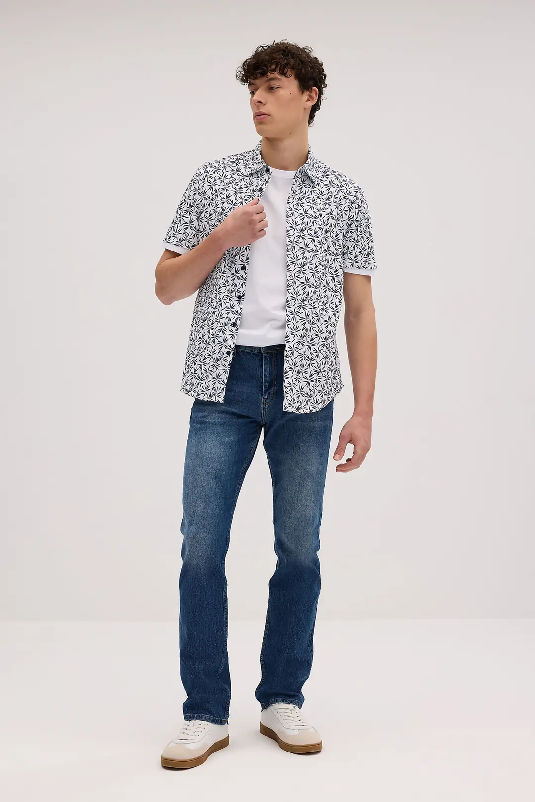 Ürün görseli: 7002 - Erkek Straight Fit Normal Bel Jean Kot Pantolon - Blue