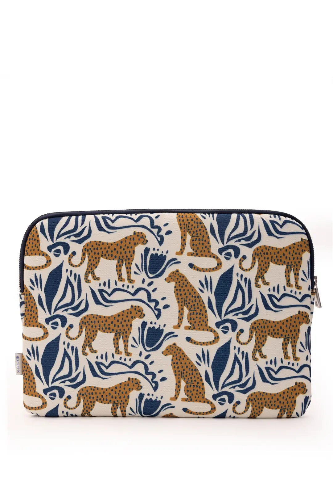 Forte 13-14 İnç Safari Leopar Desenli Laptop Kılıfı
